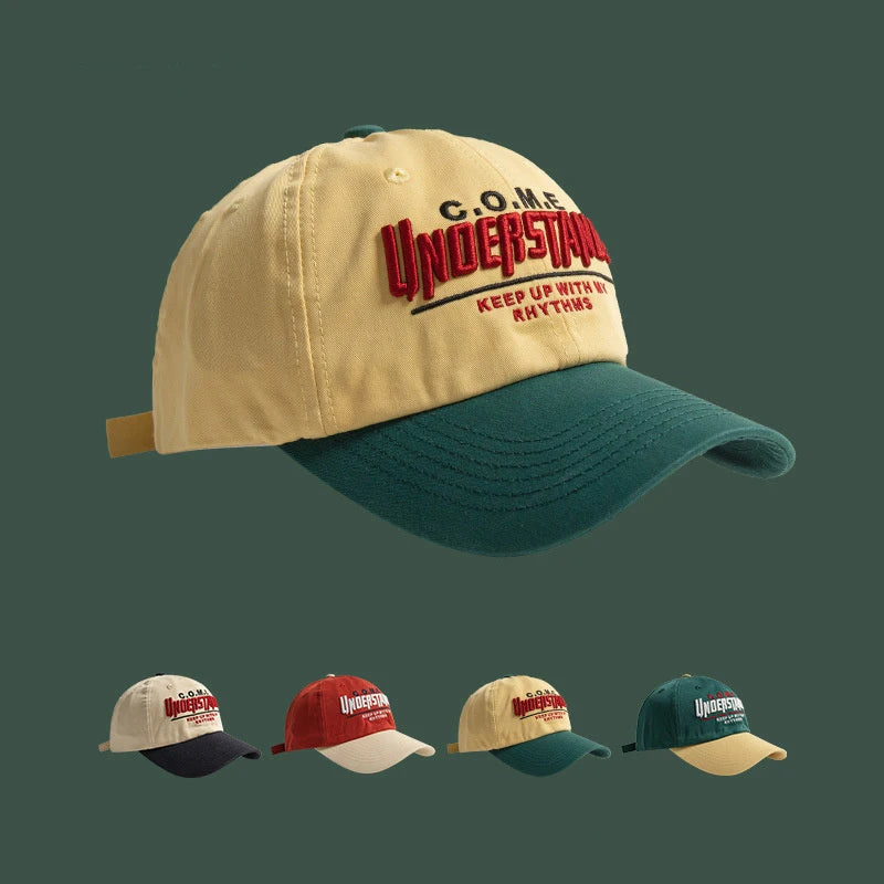 ORGANT VINTAGE Crest Cap – Sand & Forest
