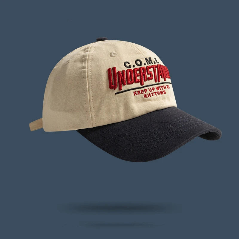 ORGANT VINTAGE Crest Cap – Sand & Forest