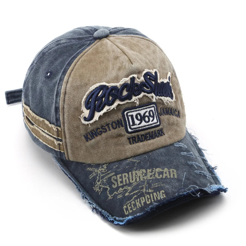 ORGANT VINTAGE Crest Cap – Sand & Forest