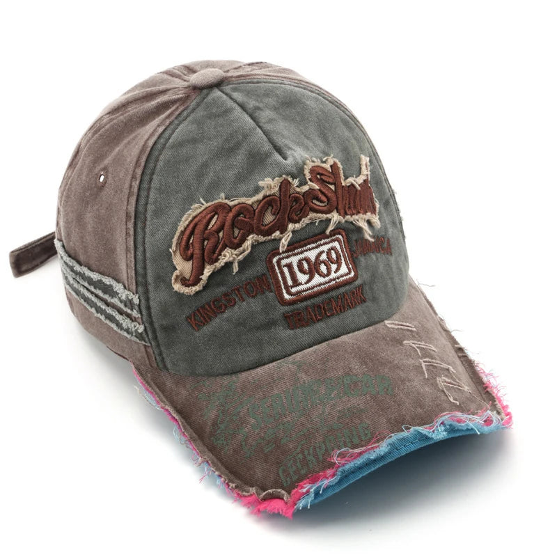 ORGANT VINTAGE Crest Cap – Sand & Forest