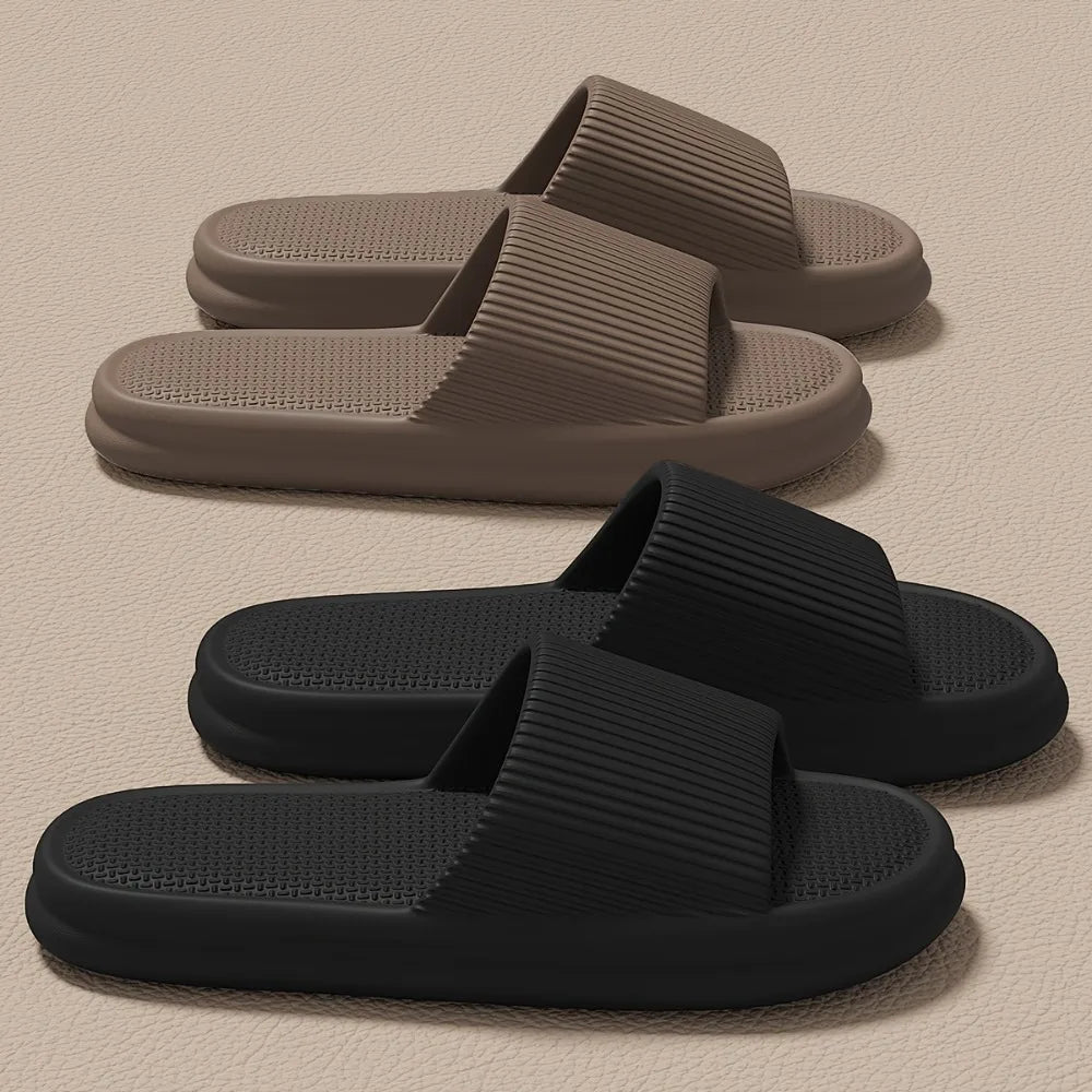 ORGANT SOFTFORM Ribbed Slide – Blush